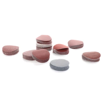 

100 PCS 50mm Silicon Carbide Hook & Loop Waterproof Sanding Discs for Wet/Dry Sanding Rotary Tools Polishing Accessories