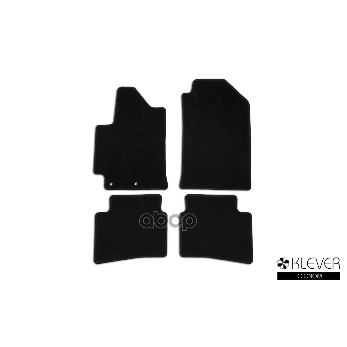 Коврики В Салон Klever Econom Hyundai Solaris-, Сед., 4 Шт.(Текстиль) Klever арт. KLEVER01206101200k