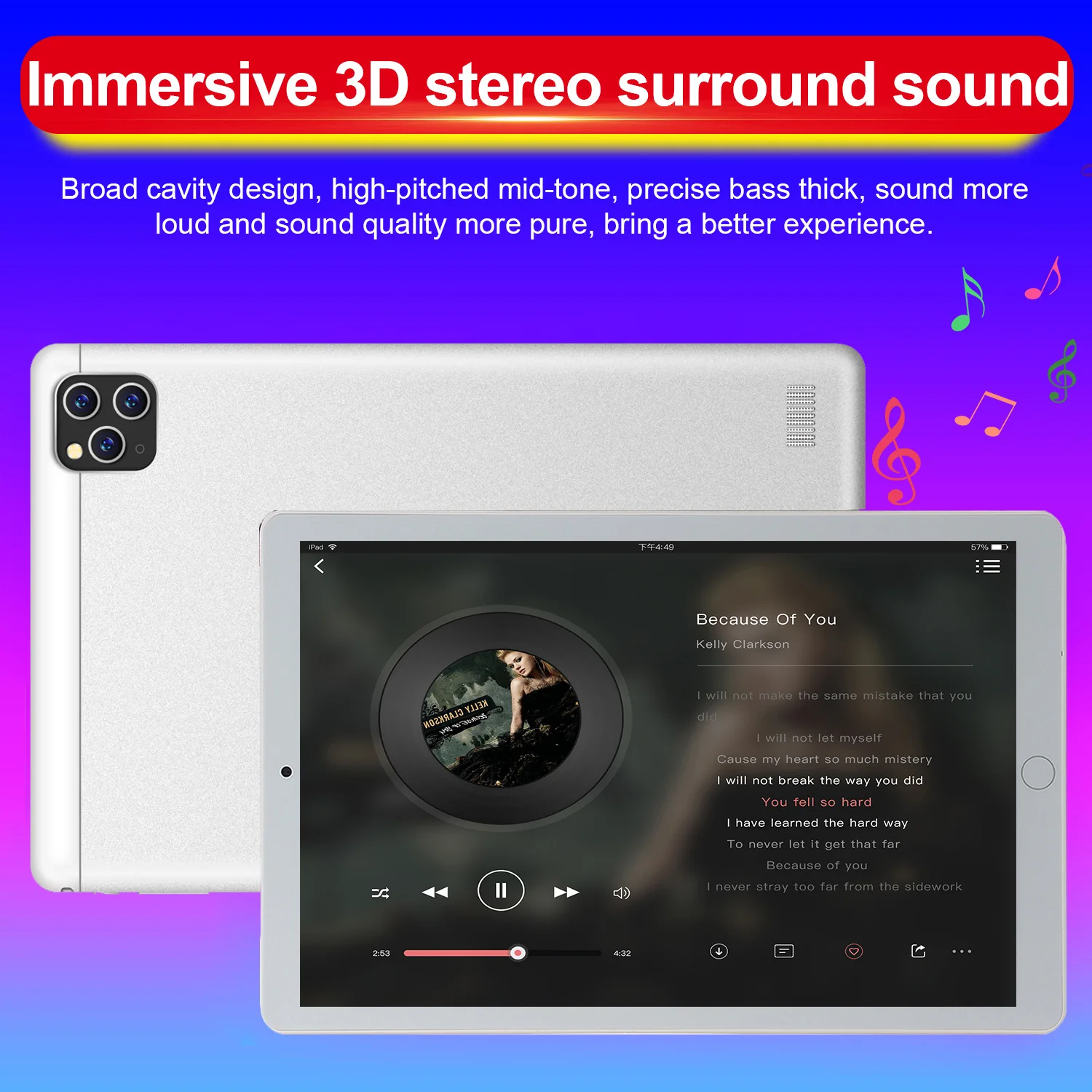 US $94.50 2021 new product 101inch tablet Android 90 eightcore processor IPS highdefinition display three cameras