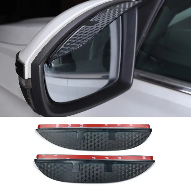 Vtear for Haval F7 F7X rearview mirror rain eyebrow Awnings & Shelter car rainproof blades mirror visor protector cover sticker