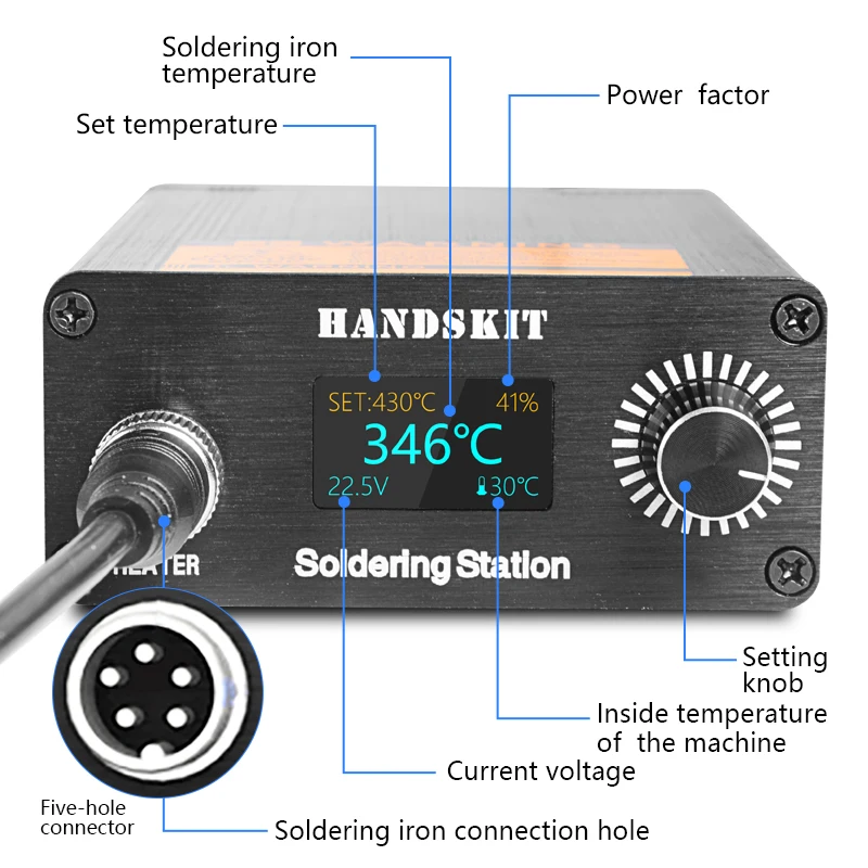 soldering stations T12 Soldering Station Set LCD Digital Display Repair Soldering Iron Equipment Portable Home Electronics Repair Tools portable arc welder