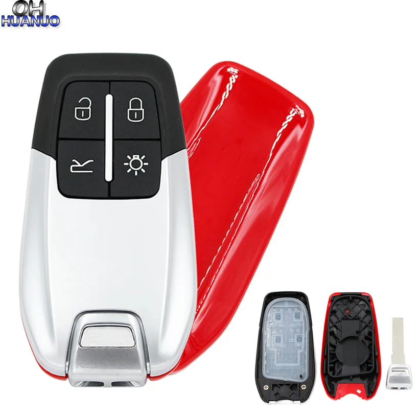 4 кнопки смарт роскошный пульт дистанционного ключа оболочки для Ferrari 458 588 488GTB La