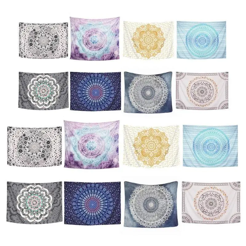 

Mandala Tapestry Polyester Wall Hanging Carpet Blanket Yoga Mat Home Decor