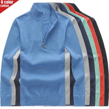 #Special Offers High collar autumn and winter new men's cotton sweaters casual stand collar half zipper slim fit sleeve 8504 knitwear #Special Offers High collar autumn and winter new men's cotton sweaters casual stand collar half zipper slim fit sleeve 8504 knitwear