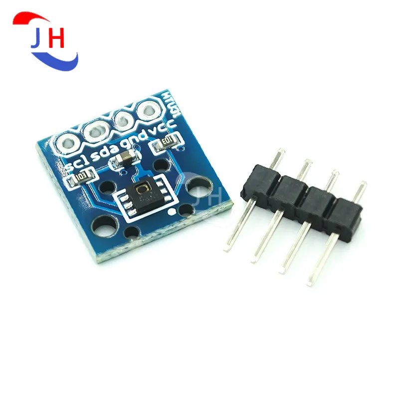 

Модуль датчика температуры и влажности HTU31D, высокоточный датчик температуры и влажности HTU21D, обновленный модуль HTU31, 1 шт.