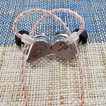 

MoonDrop Blessing 2 1DD+4BA Hybrid Technology In-Ear Monitor Earphone Standard version & Laser version with Detachable Cable