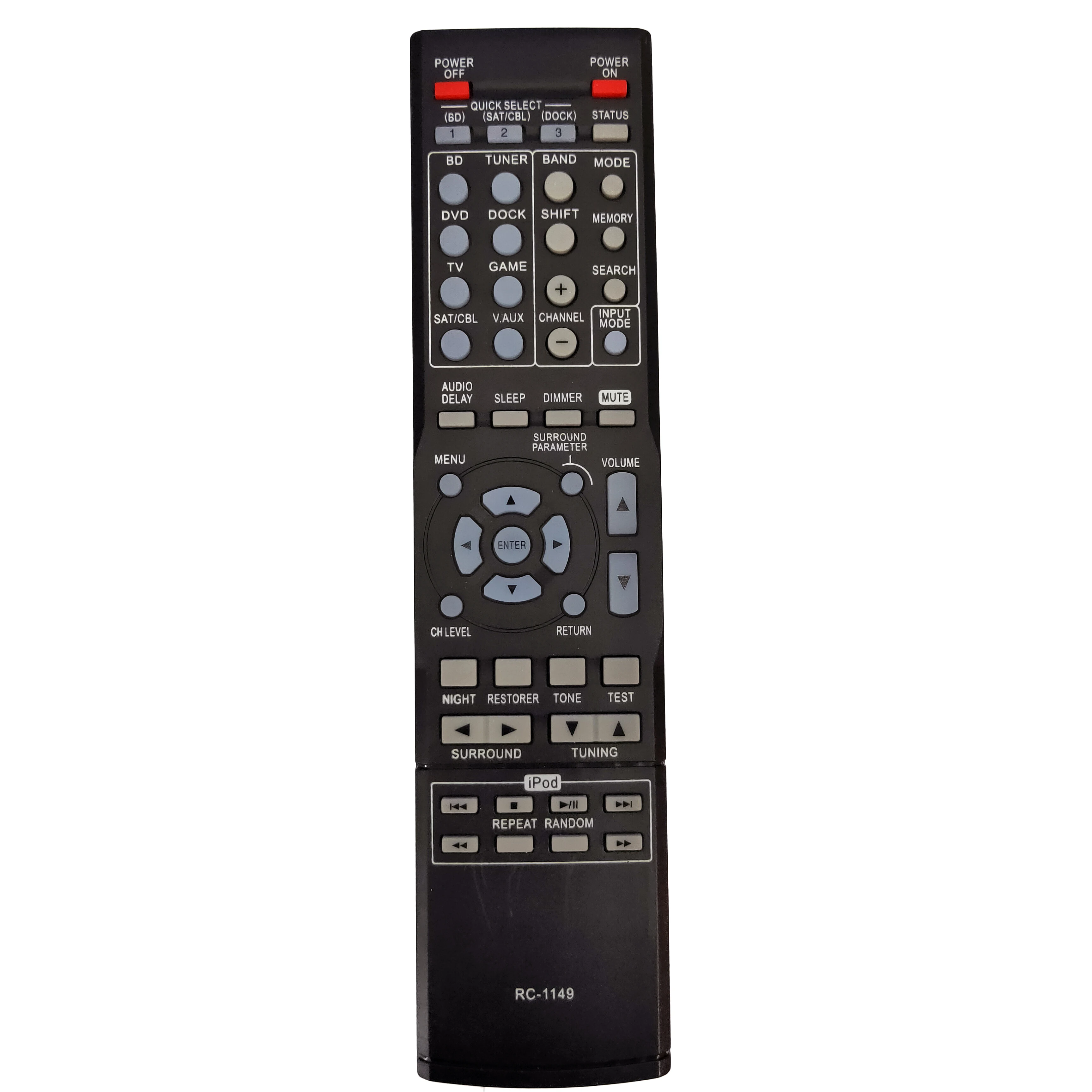 

New Replacement for Denon RC-1149 AV Remote Control for AVR-391 Fernbedienung