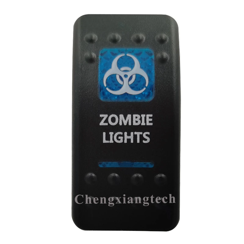 Carling ARB Narva Style ZOMBIE LIGHTS Rocker Switch Blue LED Boat Marine 12V 24V Switches Vehicle