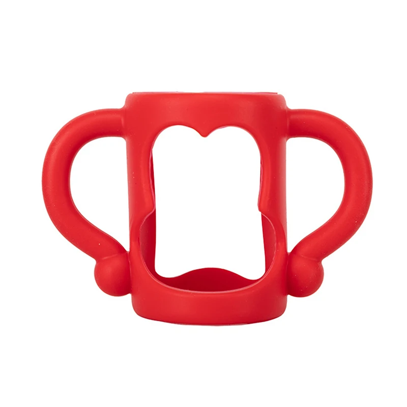Baby Bottle Universal Handle Soft Silicone Bottle Grip Handle For Feeding