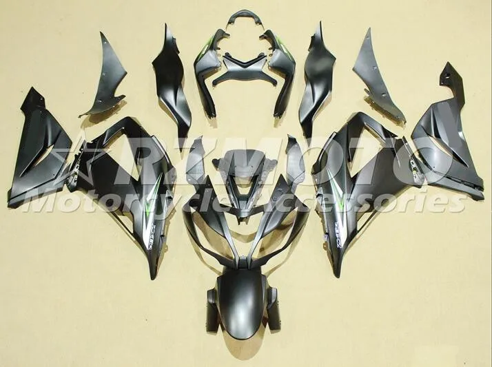 

New ABS Full fairing kit Fit for Kawasaki ZX6R 2013 2014 2015 2016 2017 fairings ZX-6R Ninja 636 599 TOP matte black