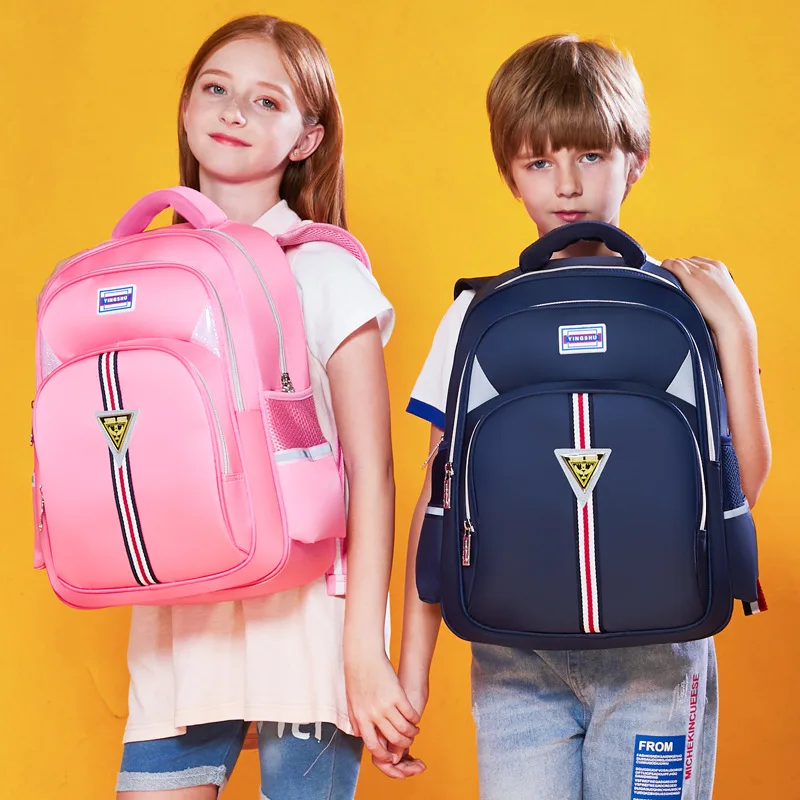 

2019 New Style Schoolbag for Elementary School Students Korean-style Spine-Burden Relieving Children Backpack GIRL'S And BOY'S S
