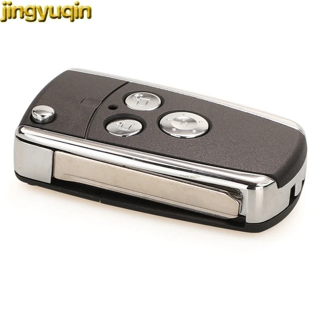 Jingyuqin – coque de clé télécommande de voiture, pour BYD F3 F3R, étui de  remplacement émetteur d'entrée sans clé, 3 boutons, vierge - AliExpress