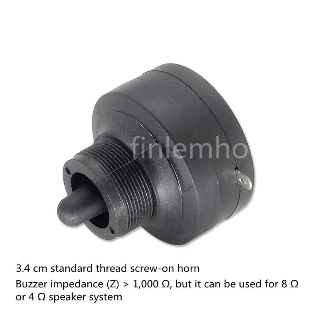 Description Picture 3 of item2PC Speaker Piezoelectric Horn Tweeter 50W 90dB Ceramic Buzzer Treble Accessories HiFi DJ For Professional Audio Home Theater