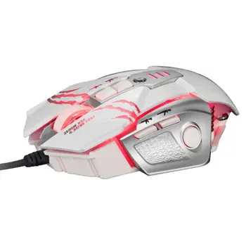 

Wired Programmable Gaming Mouse RGB LED Breathing Light 6 Gear DPI Adjustable