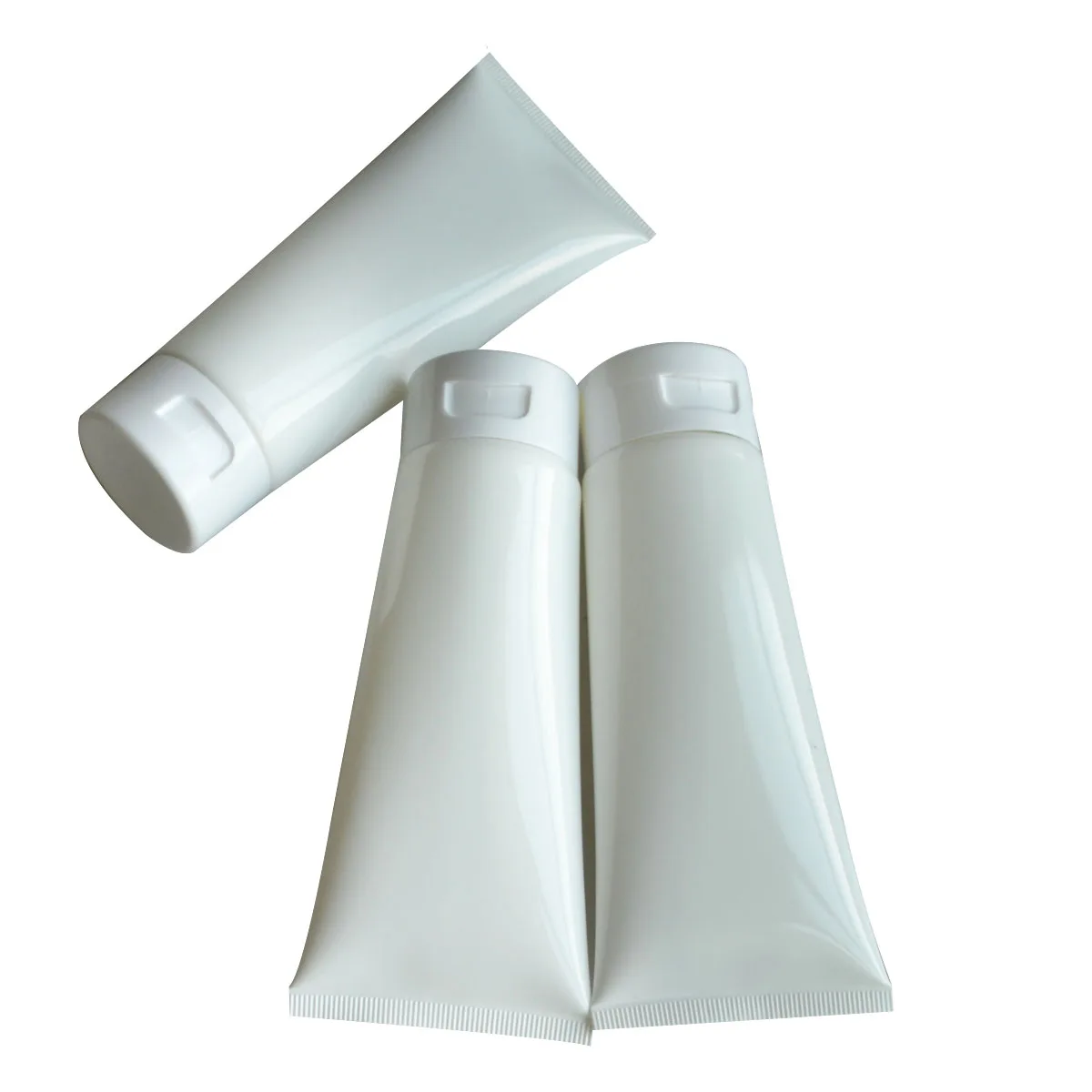 100 stks/pak Cosmetische Zachte Fles 100ml Emulsie Slang TubePortable Flip Cap Make Cream Beauty Product Opslag Container 100 stks/pak Cosmetische Zachte Fles 100ml Emulsie Slang TubePortable Flip Cap Make Cream Beauty Product Opslag Container