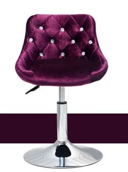 

Bar stool modern minimalist bar chair lift rotating backrest home high nails