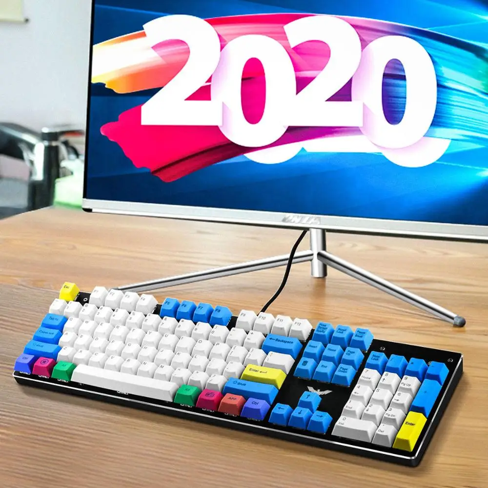 Havit PBT Keycaps 67 87 104 ключей игровой Keycap набор с съемником для DIY Cherry MX механическая