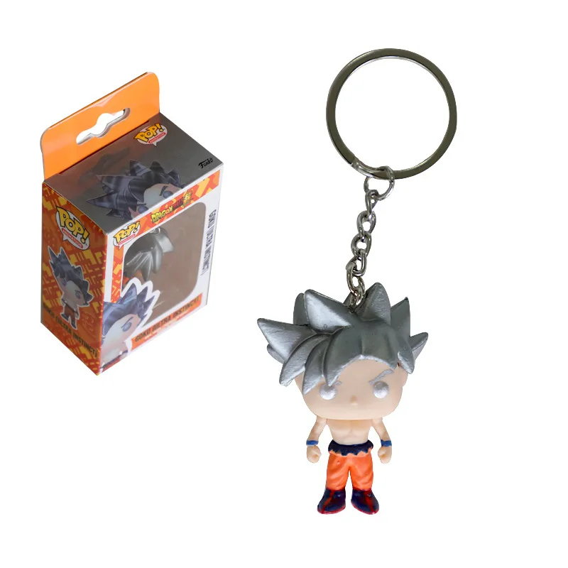 Style 21 33 Пикачу Многоэлементный брелок Мстители один кусок Dragon Ball милый брелок для ключей - Цвет: Style 21