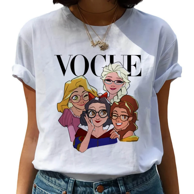 Модная футболка в стиле Харадзюку с забавными рисунками из мультфильмов, женская футболка Ullzang Kawaii 90 s, футболка с графическим гранж, футболка в Корейском стиле, женская футболка - Цвет: 9069