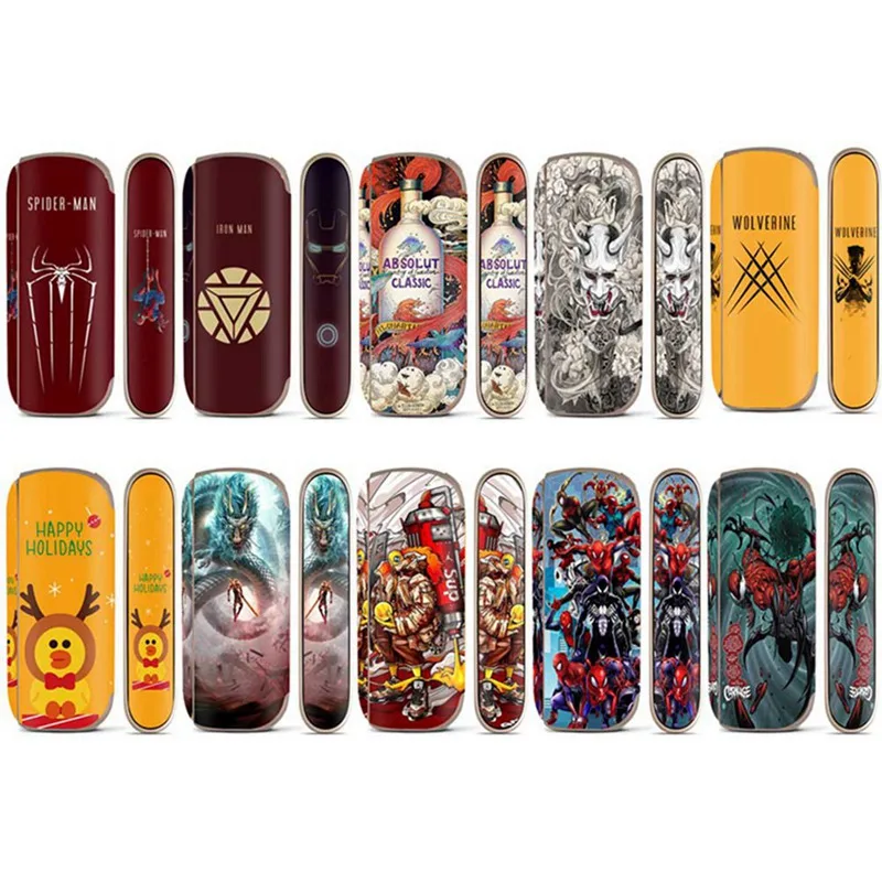 

Thin PVC Sticker Case Skin E Cigarette for IQOS 3 3.0