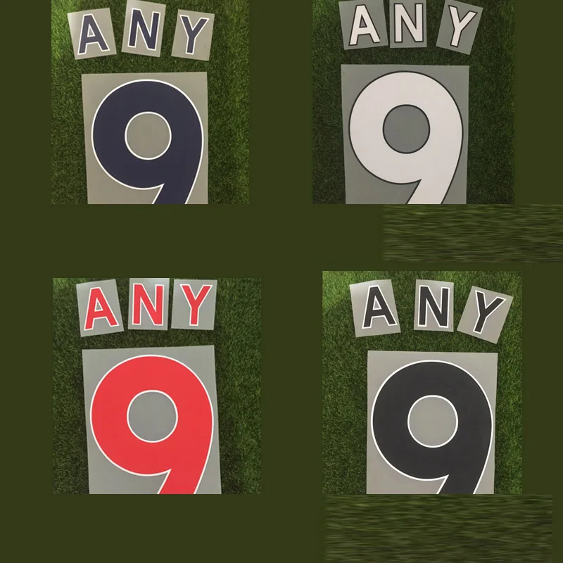 2016-2020 настраиваемое наименование любой номер имени белый черный красный