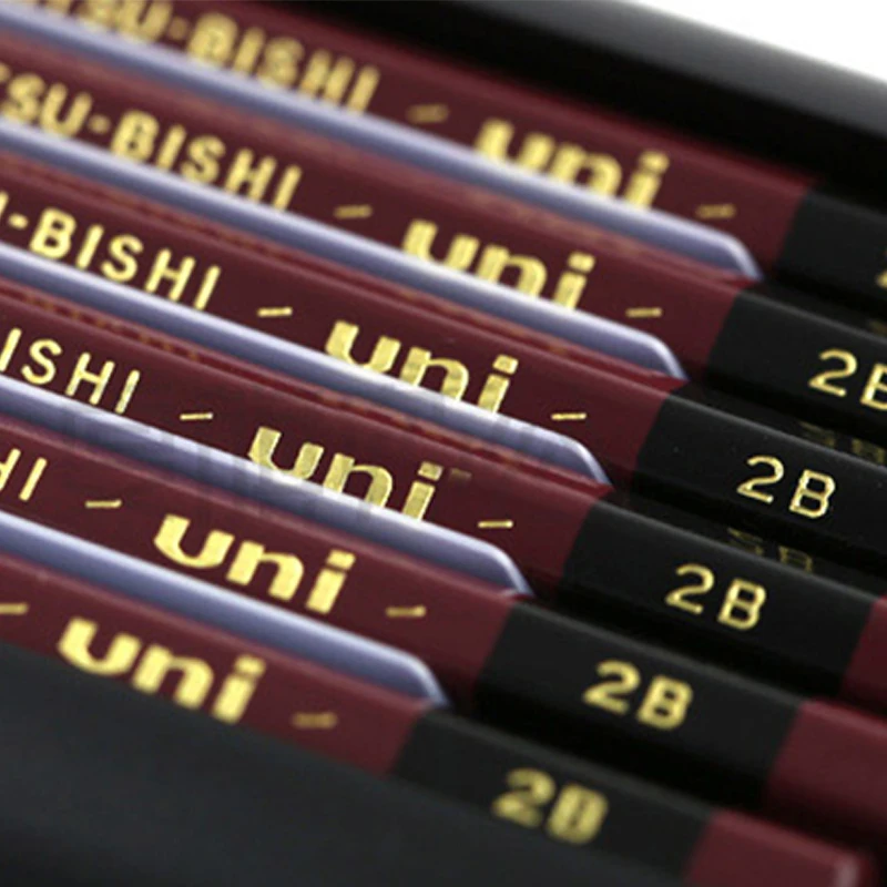 Карандаш для письма Mitsubishi Uni HI UNI Series студенческий карандаш 22 варианта 2 шт./Лот