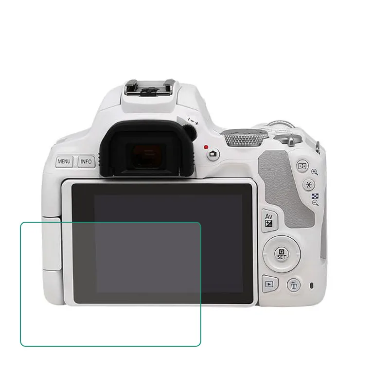 Tanio Szkło hartowane osłona do aparatu Canon EOS 200D Rebel
