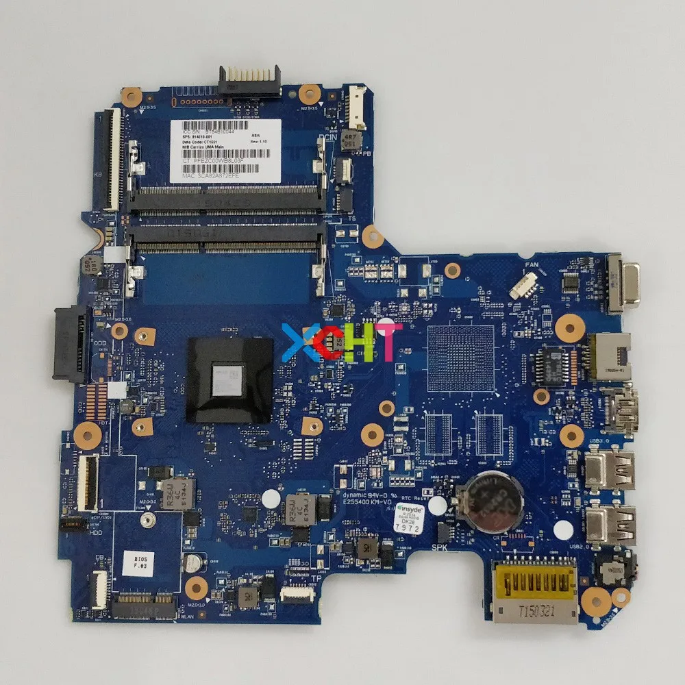 Для ноутбука HP 245 G4 14 AC 14Z AF серии 814510 001 501 6050A2731601 MB A01 w A8 6410 материнская плата с