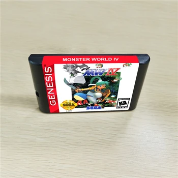 

Monster World IV - 16 bit MD Games Cartridge For MegaDrive Genesis console