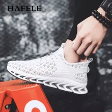 Новинка, Мужская модная Уличная обувь, дышащие мужские кроссовки, для взрослых, Нескользящие, удобные, сетчатые, спортивная обувь, прогулочная обувь