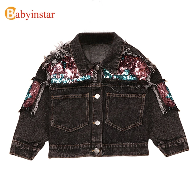 Babyinstar/2020 г. весенние детские пальто для девочек одежда детей Дизайнерская куртка