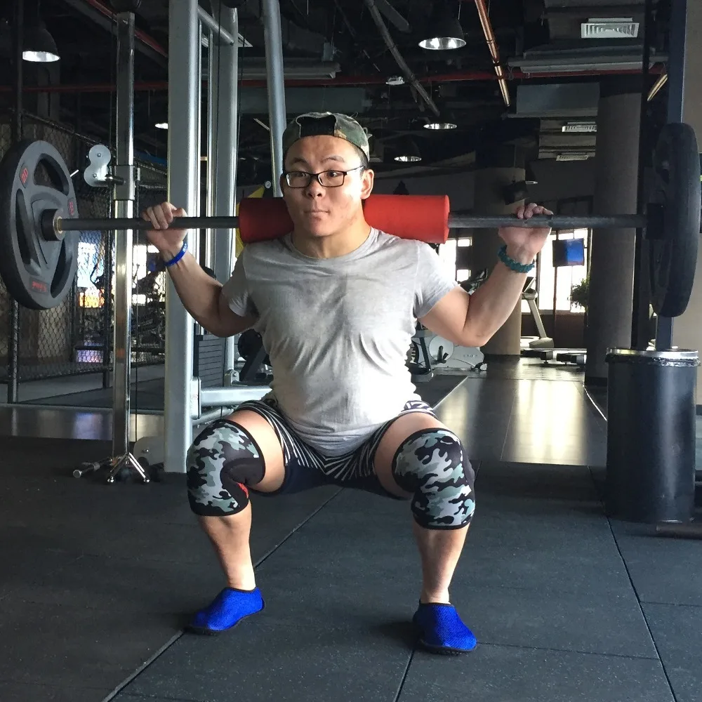 Высокое качество № 5 мм эластичный неопрен водонепроницаемые сапоги до колена