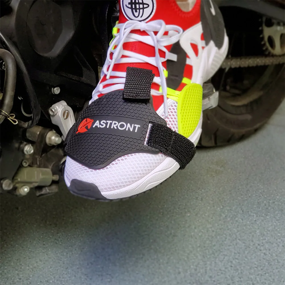 Резиновая 1 шт. мотоциклетная обувь протектор транспортного средства защитный чехол Boot Защитная Шестерня Moto антифрикционный Универсальный Shift Pad