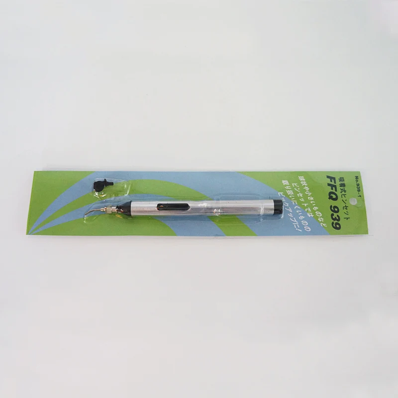 Vacuum Suction Pen FFQ 939 IC SMD Vacuum Sucking Suction Pen Remover Sucker Pump Tweezer Pick Up Tool Solder Desoldering 3 Suction Head