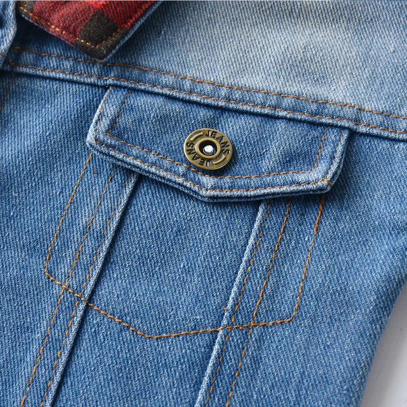 top and top Autumn Winter Fashion Unisex Baby Boys Girl Denim Jacket Coats Infant Long Sleee Lapel Outerwear Toddler Windbreaker