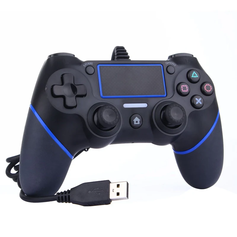 Для PS4 USB проводной блок управления, джойстик Джойстик для sony Playstation геймпады несколько вибраций 1,8 м кабель для PS4 игровой аксессуар