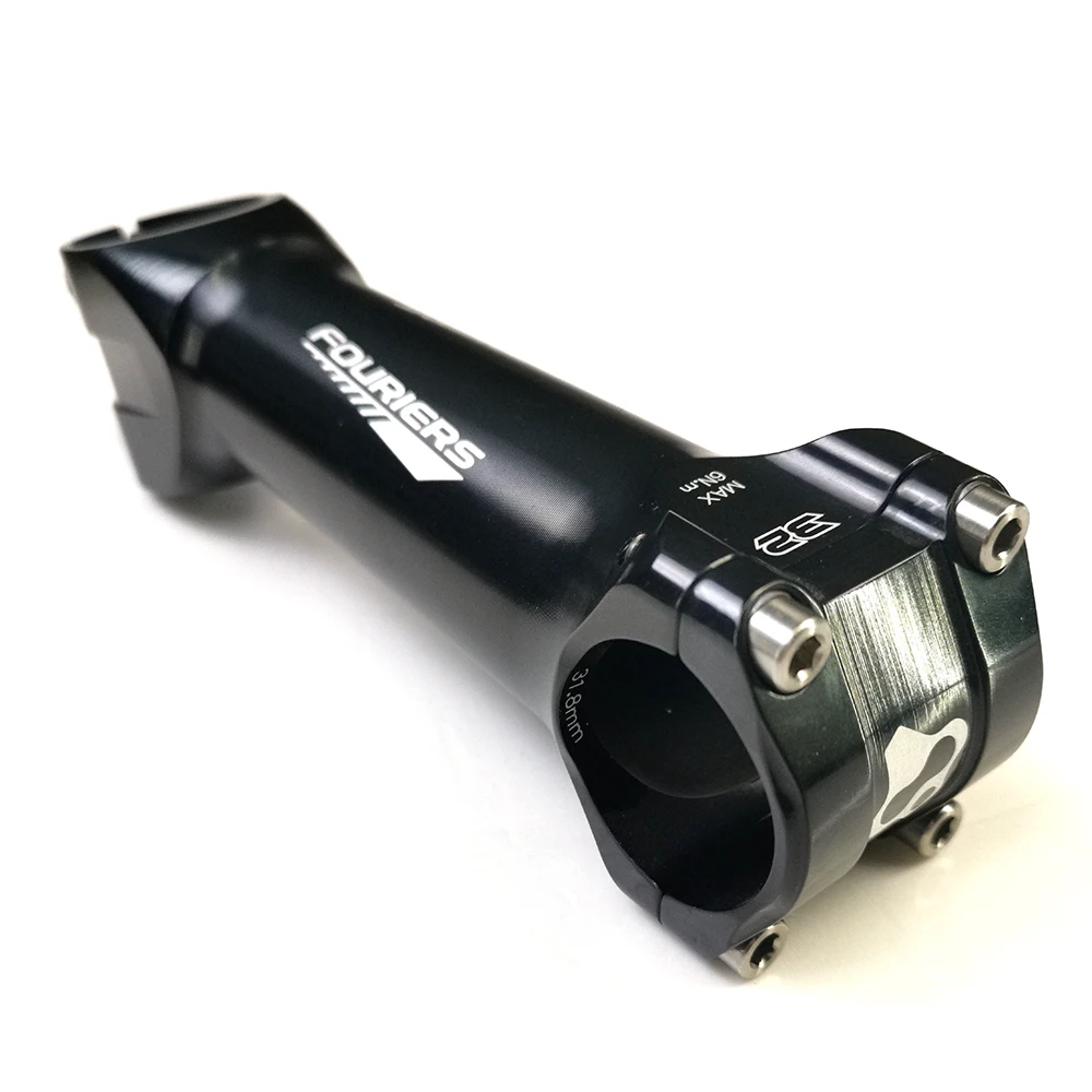 130mm Fouriers полный ЧПУ MTB XC вынос руля 31,8 мм 1 1/" для гигантских OD2 17 градусов руля велосипеда с прокладкой для 28,6" 1 1/" и титановый болт - Цвет: 130mm