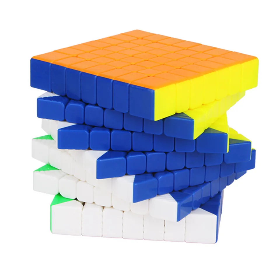 YUXIN, Kevin Hays, 7x7x7, волшебный куб, магнитный v-куб, 7 м, Cubo Magico, профессиональный скоростной куб, головоломка, игрушка для детей, детская Подарочная игрушка - Цвет: Regular  Color
