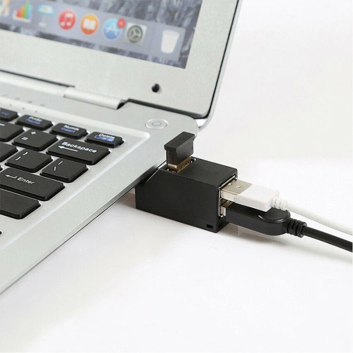Мини USB 2,0/3,0 высокоскоростной концентратор сплиттер 3 порта usb-хаб для ПК ноутбук@ JH