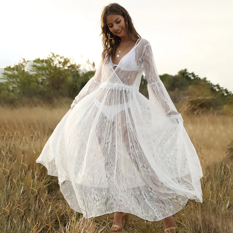 transparent summer dress