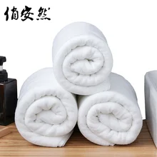 От производителя, чистый хлопок, 32 единицы, Большое банное полотенце для гостиничных ног, банный домик, только белое полотенце для ванной настраиваемые, с логотипом