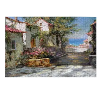 

New Puzzles 1000 Pieces Paper Landscape Puzzles Toys for Adults Children Kids Games Educational Toys 88015