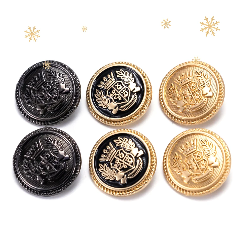 Модные металлические пуговицы украшение для одежды куртка джинсовая одежда