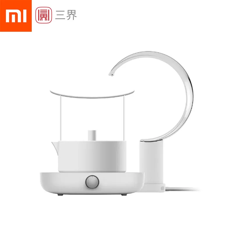 Xiaomi Mijia Sanjie индукционная плита чайный набор автоматический, настольный сенсорный выключатель водяной насос уникальный чайник для общения питьевой чай