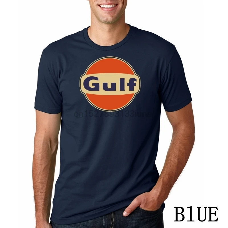 Gulf Oil Rusty Vintage Distress Logo 