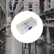 1218 пластиковый ящик для инструментов, прозрачный ящик для инструментов, электронные компоненты, винтовой ящик для хранения, электронные пластиковые детали, коробки для инструментов