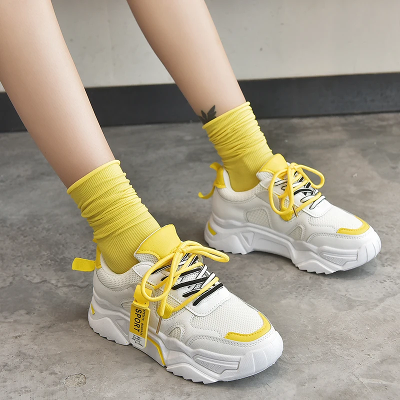 

New Fashion Zapatos De Mujer Women Shoes New Women's Shoes Platform Shoes Casual Shoes Female Breathable Shoes Women Sneakers
