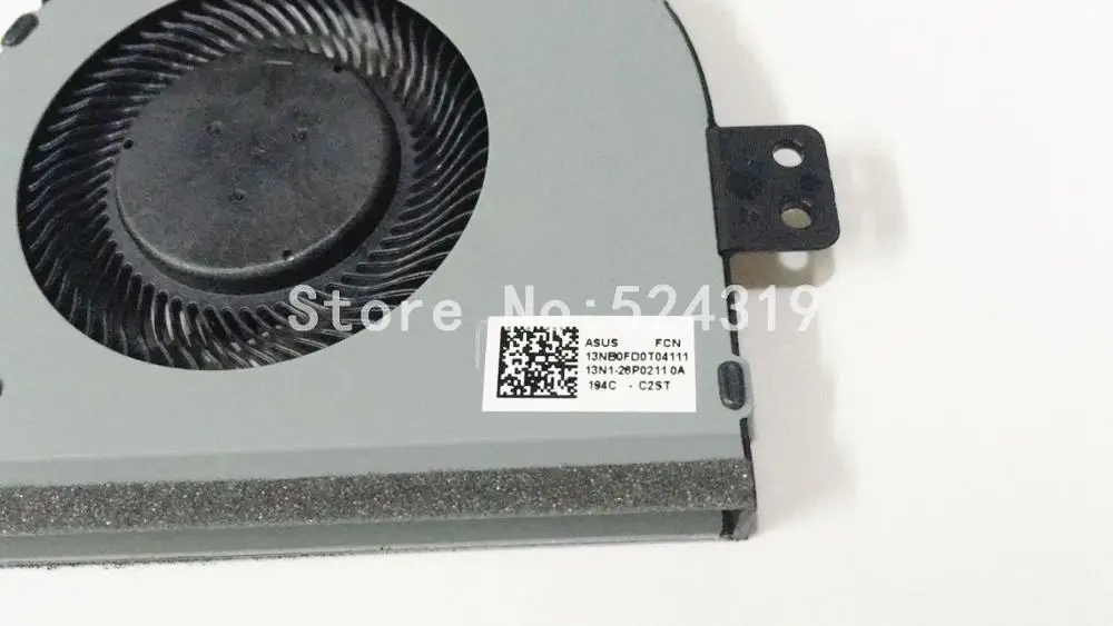 Новый вентилятор для ноутбука Asus X542 X542UR X542BA X542UQ X542U X542UA охлаждения
