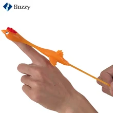 Эластичный Флик индейка палец Рогатка липкий Летающий цыпленок детские игрушки маленькие игрушки хитрые странные и эксцентричные вентиляционные отверстия