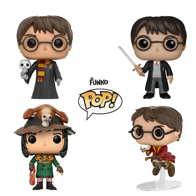 FUNKO POP Harri Potter, удерживающий меч, Виниловая фигурка, куклы, игрушка, фигурка, игрушки на день рождения, рождественские подарки для детей